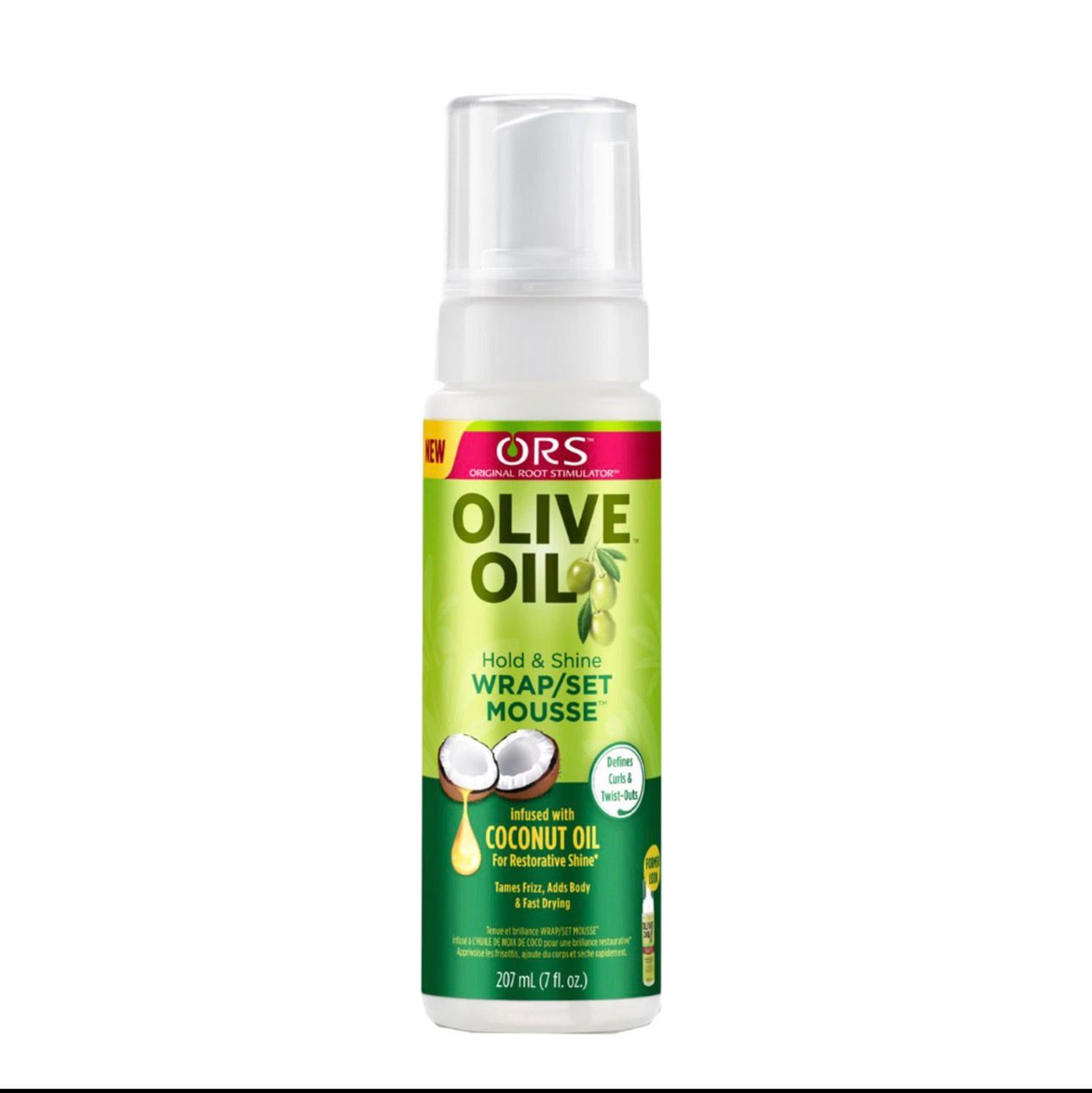ORS Olive Oil Wrap/Set Mousse 207ml